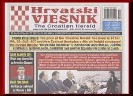 The Croatian Herald (Hrvatski) Newspaper