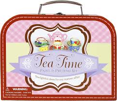 tea time paint and pretend kit