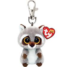 Soft ty Beanie Boo Keychain