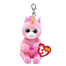 Soft ty Beanie Boo Keychain
