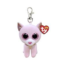 Soft ty Beanie Boo Keychain