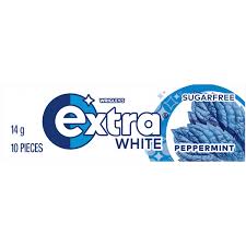 Extra White Sugarfree Gum 10 Pieces