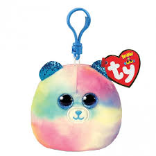 Soft ty Beanie Boo Keychain