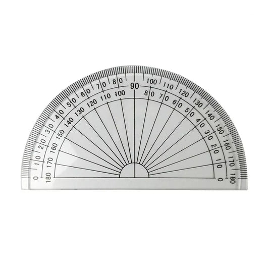 Protractor Plastic 180 Degree