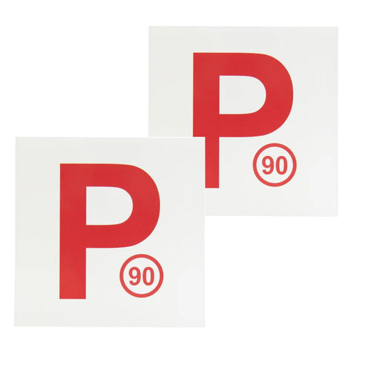 Magnetic Red P Plates 2 Pack