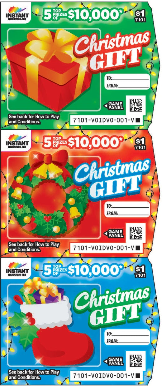 Christmas Gift Scratchcard