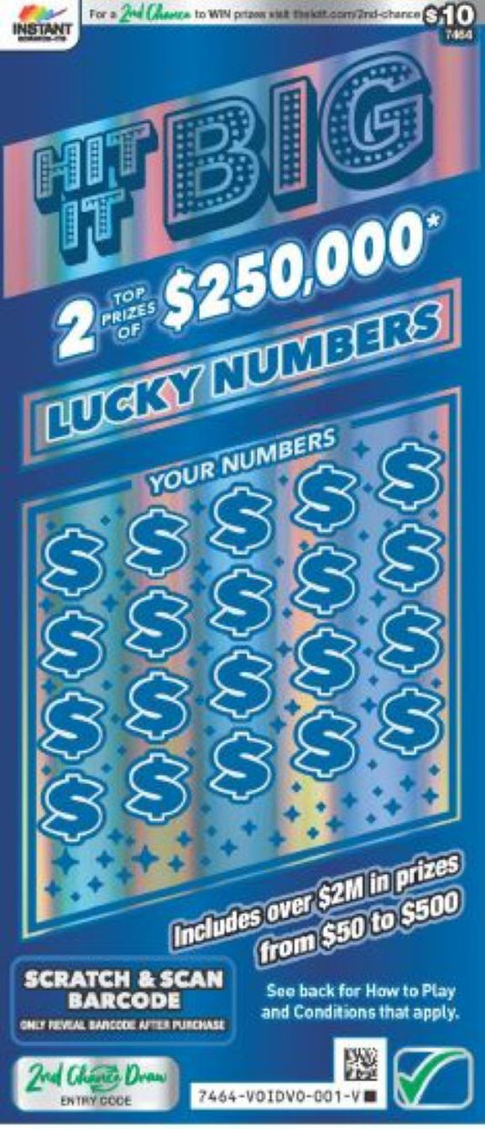 Hit it Big Scratch Card