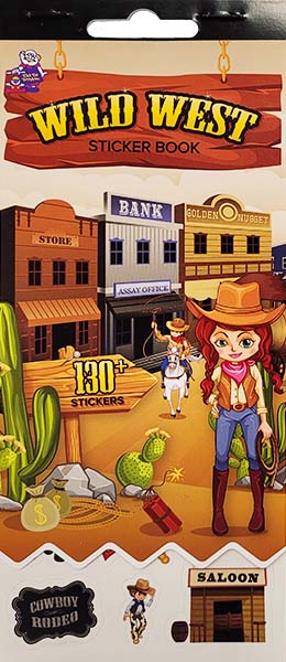 Wild West Sticker Book