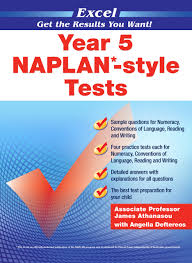 All components of NAPLAN Year 5 Practice Tests Textbook Excel