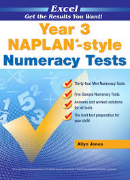 Numeracy NAPLAN Tests Year 3 Textbook Excel