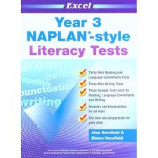 Literacy NAPLAN Style Tests Year 3 Excel Textbook