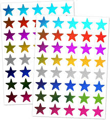 Multicoloured Star Sticker book