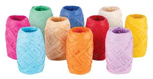 Paper Rafia 10m Variety of Colours