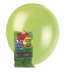 25 Pack  Balloons 25cm