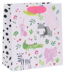 New Baby Pink Bag with Animal Designs