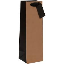 Brown Wine Bag