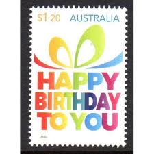 Happy Birthday to You Postage Stamps $1.20