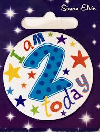 Birthday Number Badge