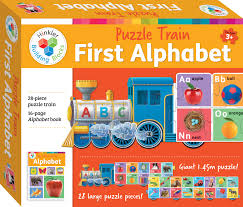Puzzle Train First alphabet