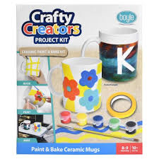 Crafty Creators Paint and Bake Ceramic Mugs