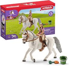 Schleich Horse Club Figurine Including Horse, Saddle and Food