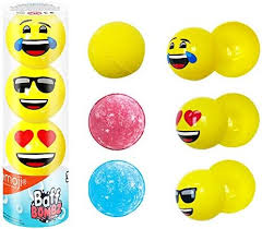 Baff Bombz emoji Balls 3 Pack