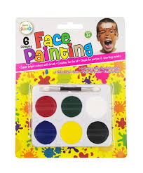 Time 2 Party Face Paint 6 Colours