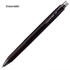 Uniball RE 0.5 cm Tip Ballpoint Pen with Eraser