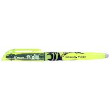 Pilot Frixion Highlighter Yellow