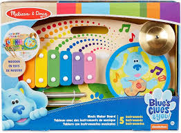Melissa and Doug 5 Piece Blue's Clues Instrument Kit