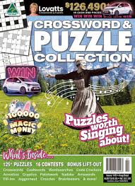 Crossword and Puzzle Collection Magazine