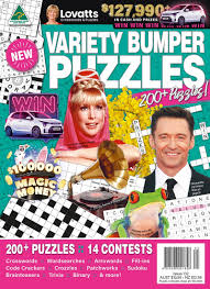 Variety Bumper Puzzles Magazine