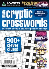 Handy Cryptic Crosswords Magazine