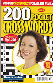 Beachcomber 200 Pocket Crosswords Magazine