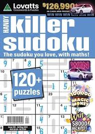 Lovatts Killer Sudoku Magazine