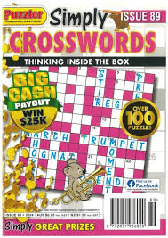 Puzzler Simply Crosswords Magazine