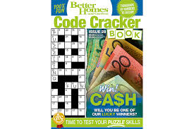Better Homes and gardens Code Cracker Book Magazine