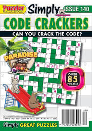 Puzzler Simply Code Crackers Magazine