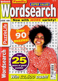 Family Wordsearch Magazine