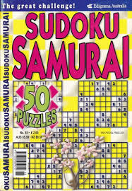 Edigrama Australia Sudoku Samurai XXL 2X1 Magazine