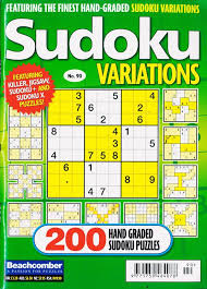 beachcomber Sudoku Variations Magazine