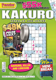 Puzzler Kakuro Sudoku Magazine