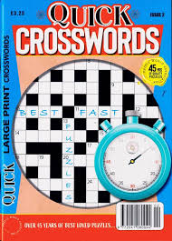 Quick Crosswords Magazine