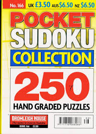 Bromleigh House Pocket Sudoku Collection 250 Puzzles Magazine