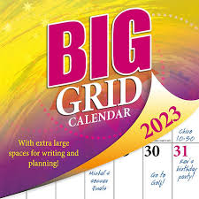 bartel Calendars Big Grid 2024 Calendar