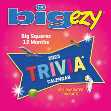 Bartel Calendars Bigezy Trivia Themed 2024 Calendar