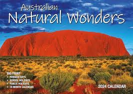 Bartel Calendars Australian Natural Wonders 2024 Calendar