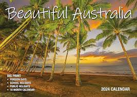 Bartel Calendars Beautiful Australia 2024 Calendar