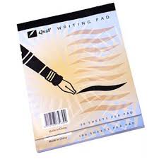 Quill Writing Pad 30 Ruled Sheets