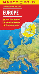 Europe Map Marco Polo